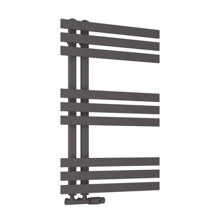 Scudo Elizabeth Carbon Anthracite 800 x 500mm Towel Radiator