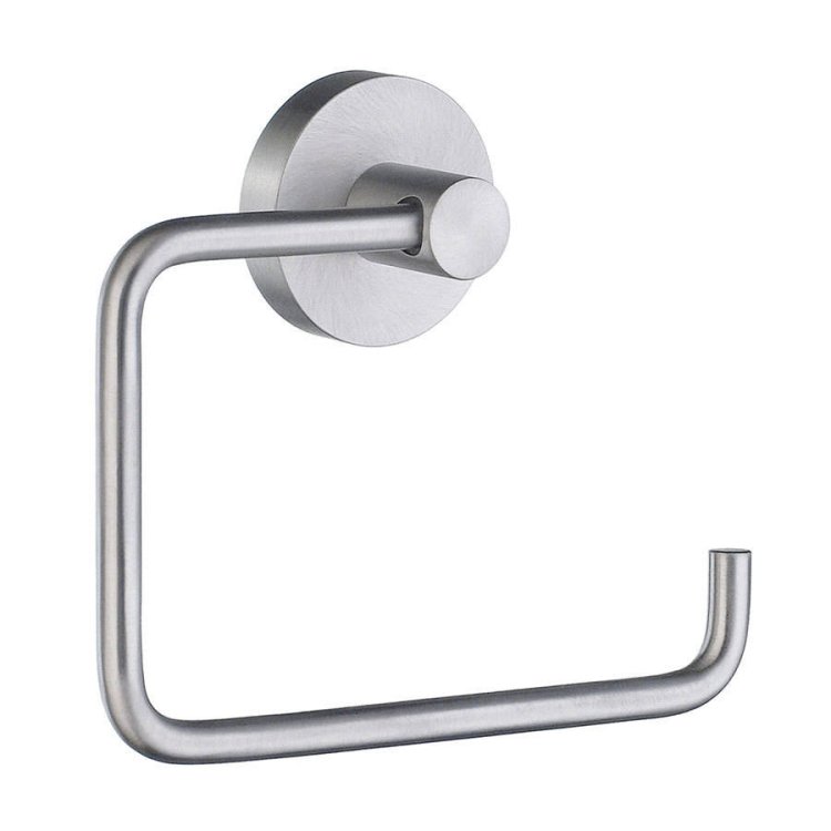 Smedbo Home Brushed Chrome Toilet Roll Holder