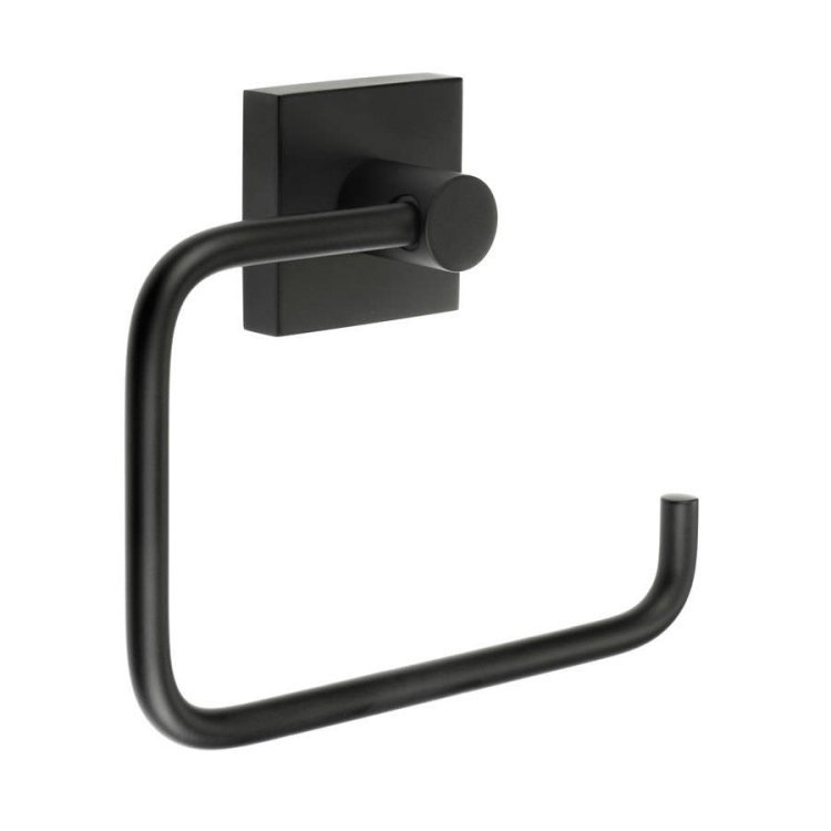 Smedbo House Black Toilet Roll Holder