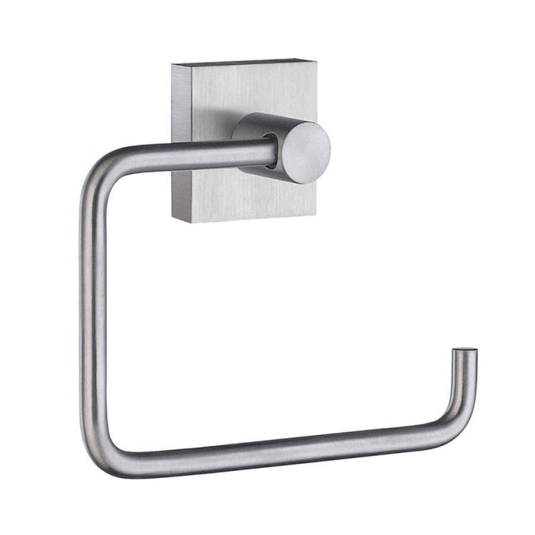 Smedbo House Brushed Chrome Toilet Roll Holder