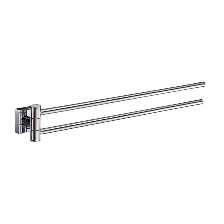 Smedbo House Polished Chrome Swing Arm Towel Rail