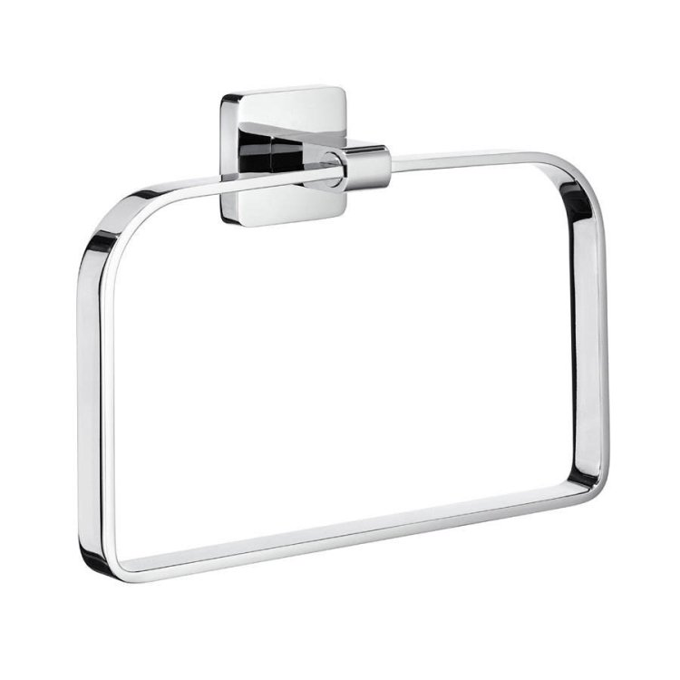 Smedbo Ice Polished Chrome Towel Ring