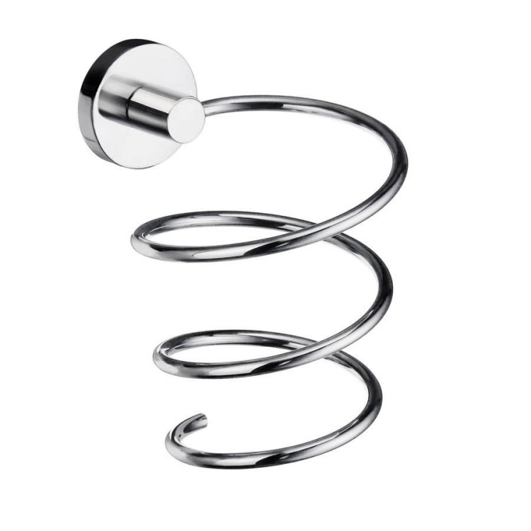 Smedbo Home Polished Chrome Holder for Hairdryer