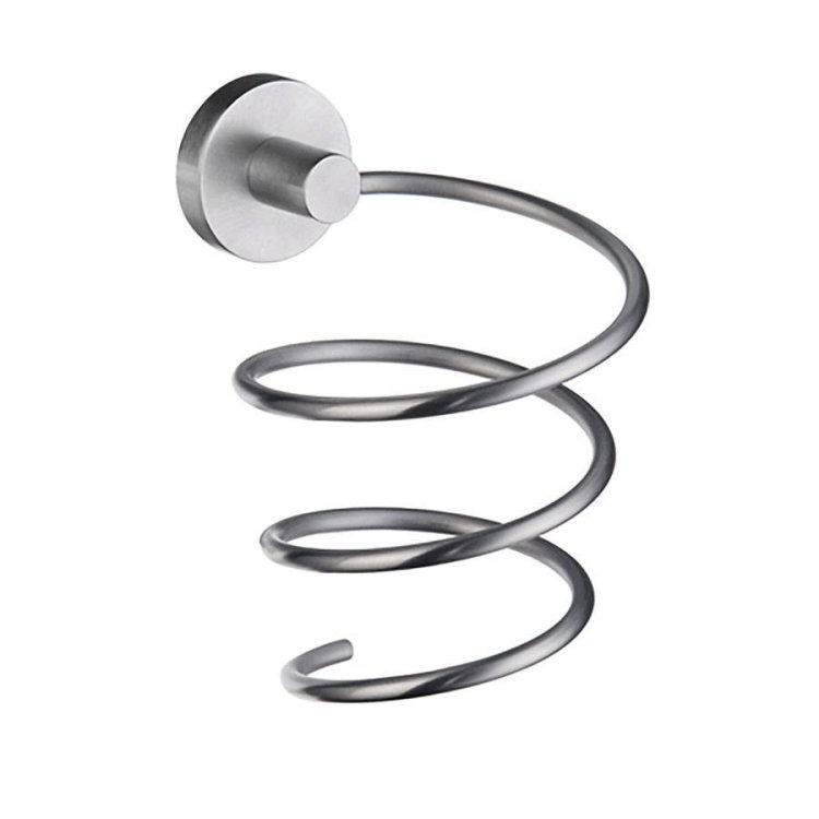 Smedbo Home Brushed Chrome Holder for Hairdryer