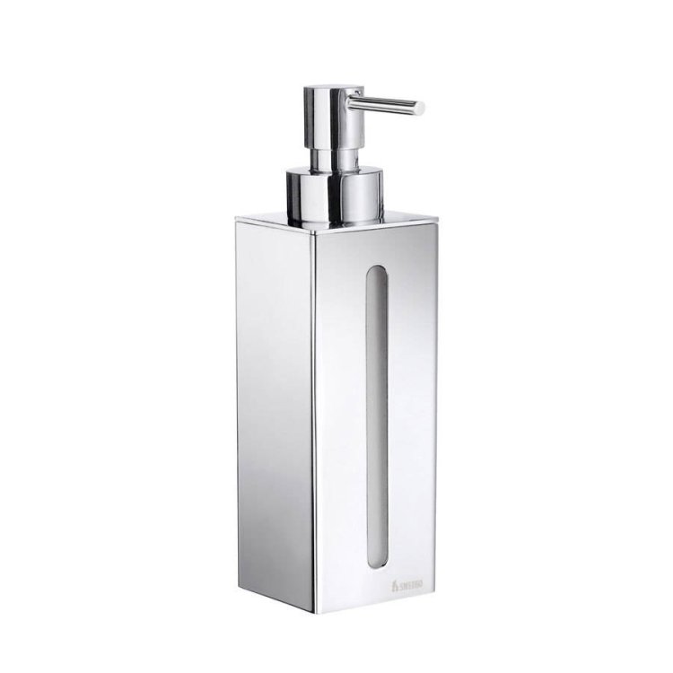 Smedbo-Outline-Wall-Mounted-Soap-Dispenser