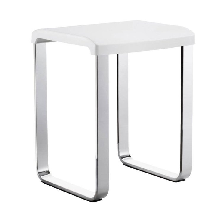 Smedbo-Outline-480mm-White-Shower-Chair