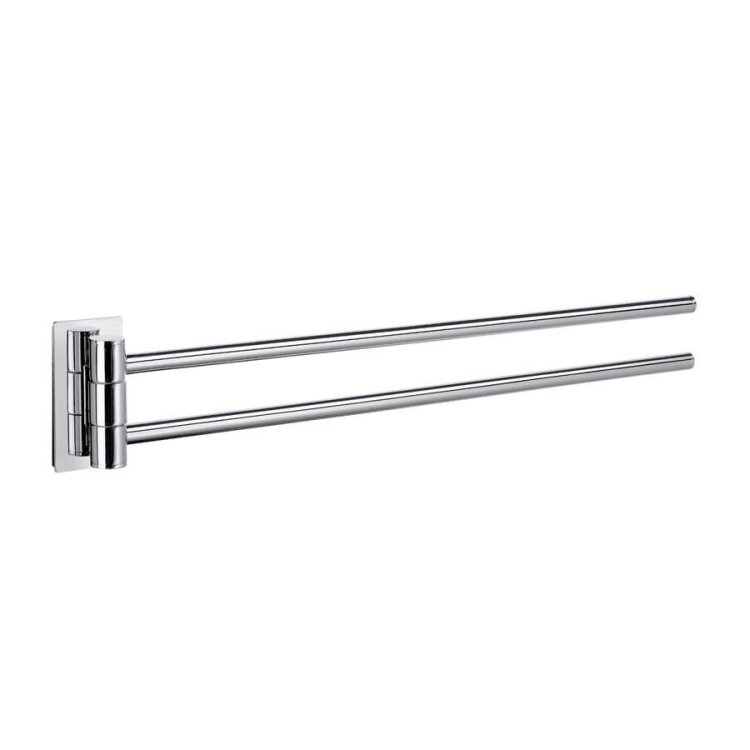 Smedbo-Pool-Polished-Chrome-Swing-Arm-Towel-Rail