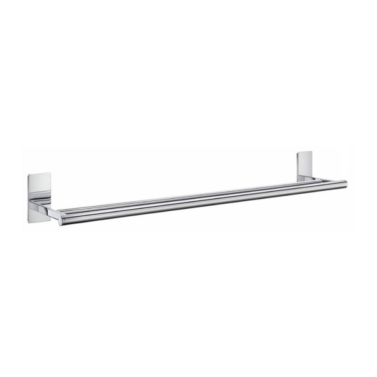 Smedbo Pool Polished Chrome Double Towel Rail