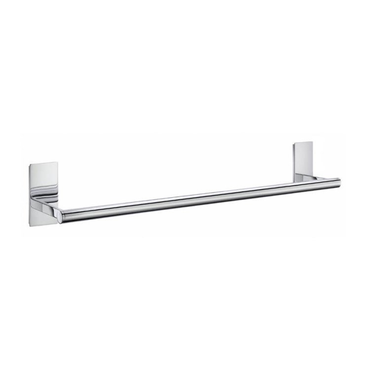 Smedbo-Pool-Polished-Chrome-Single-Towel-Rail-430mm