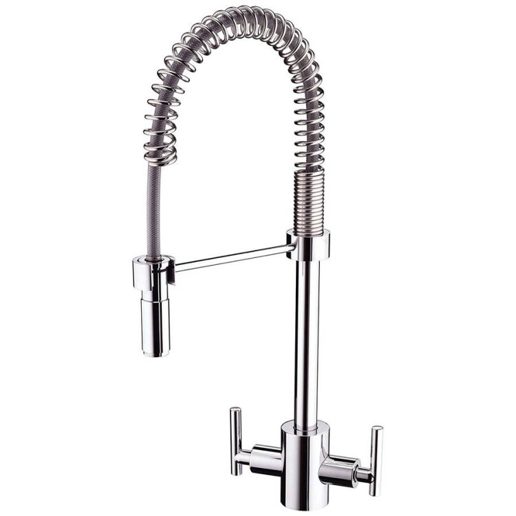 Bristan Artisan Kitchen Sink Mixer with Pull-Down Nozzle-1