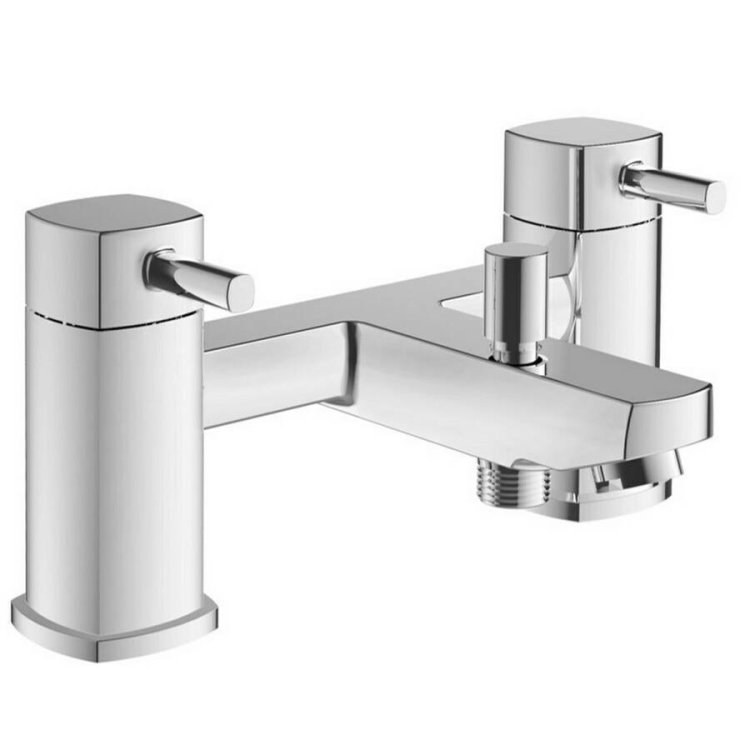 Ajax Weighton Chrome Bath Shower Mixer