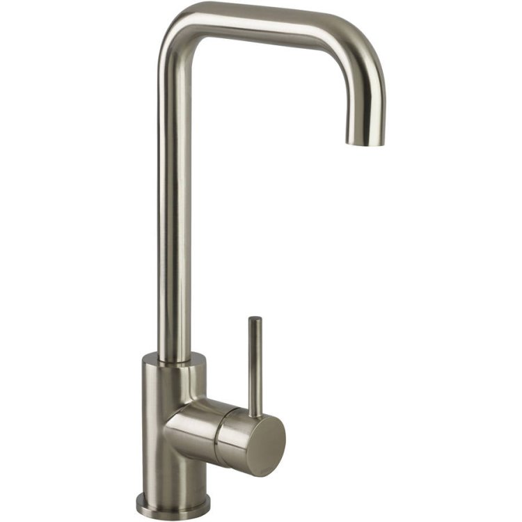 Bristan Lemon Easyfit Brushed Nickel Kitchen Sink Mixer