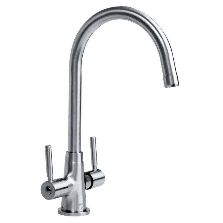 Bristan Monza Easyfit Brushed Nickel Kitchen Sink Mixer