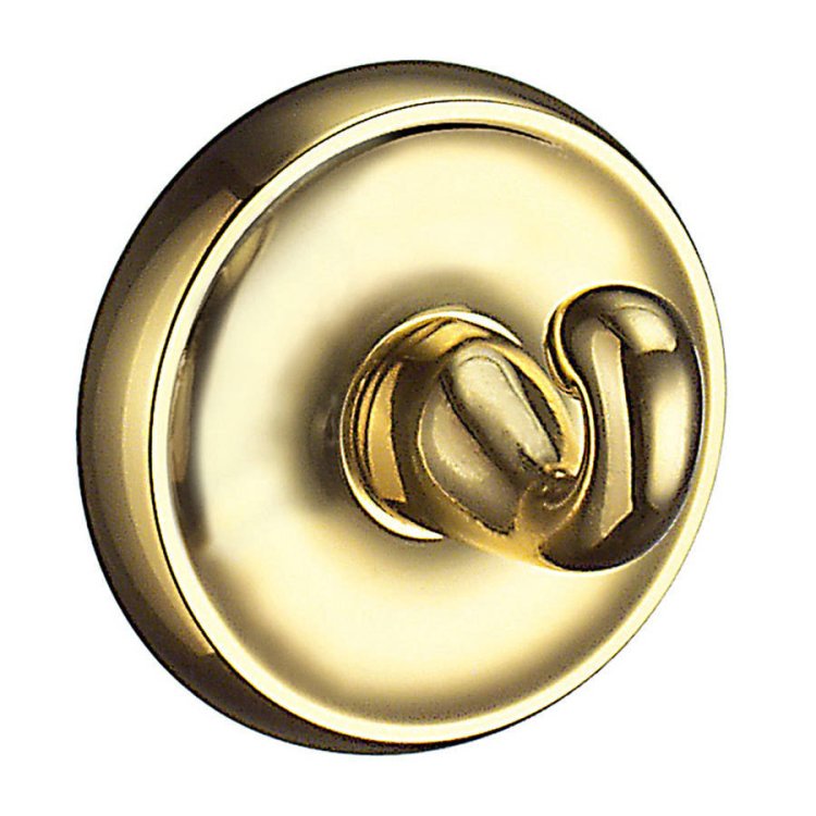 Smedbo-Villa-Polished-Brass-Robe-Hook