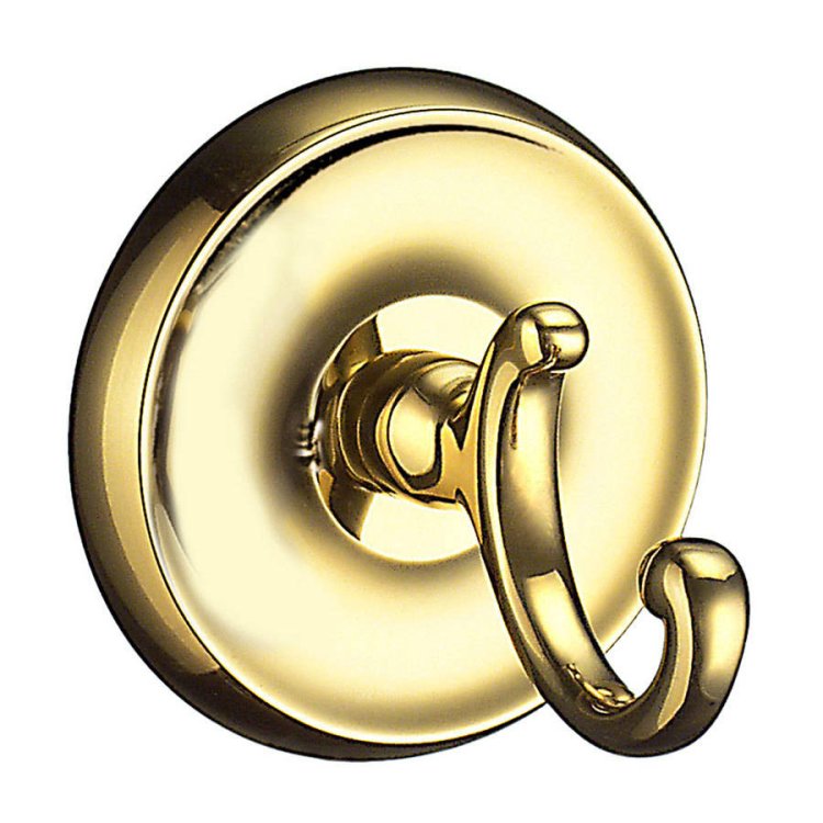 Smedbo-Villa-Polished-Brass-Towel-Hook