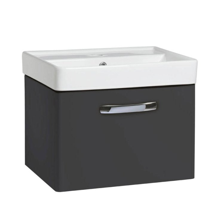 Tavistock Compass 500mm Gloss Clay Wall Mounted Unit & Basin