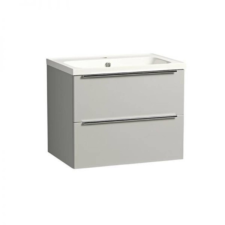 Tavistock Cadence 600mm Gloss Light Grey Wall Mounted Unit