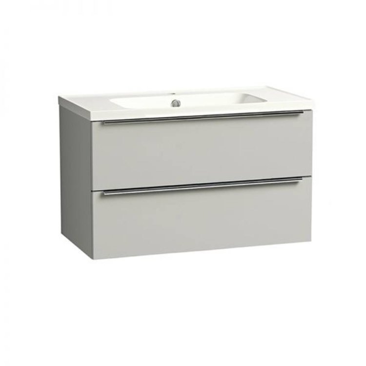 Tavistock Cadence 800mm Gloss Light Grey Wall Mounted Unit