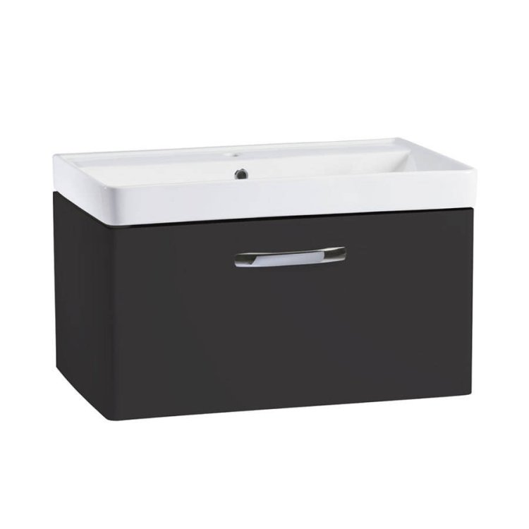 Tavistock Compass 800mm Gloss Clay Wall Mounted Unit & Basin