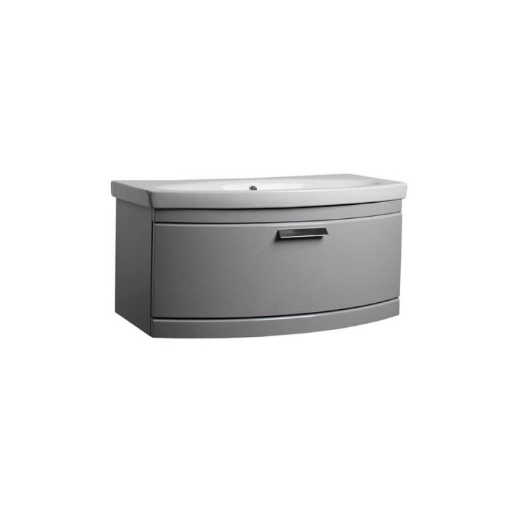 Tavistock-Tempo-900mm-Gloss-Light-Grey-Wall-Mounted-Unit-&-Basin