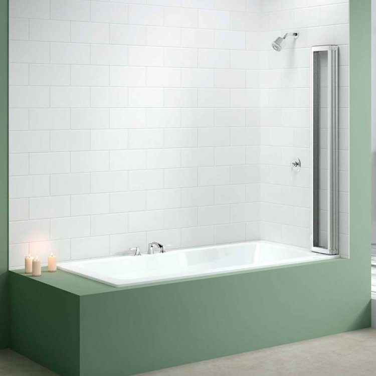 Merlyn 4 Fold Bath Screen 850 x 1400mm