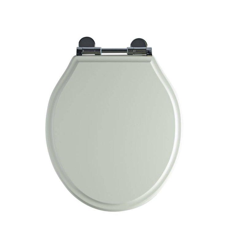 Tavistock Vitoria Soft Close Linen White Wooden Toilet Seat