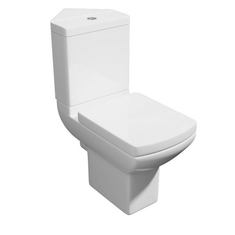 Kartell Pure Close Coupled Corner WC