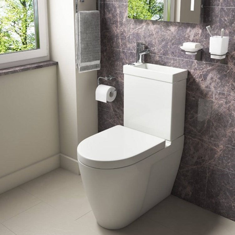 Kartell Combi 2-In-1 WC and Basin with Mono Mixer