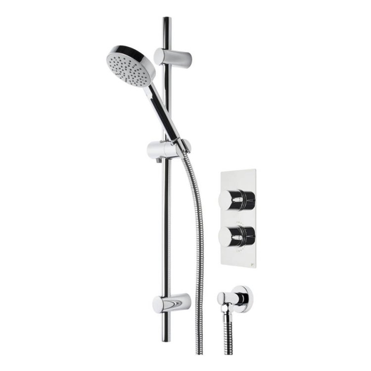 Roper Rhodes Event Round Single Function Shower System - SVSET20