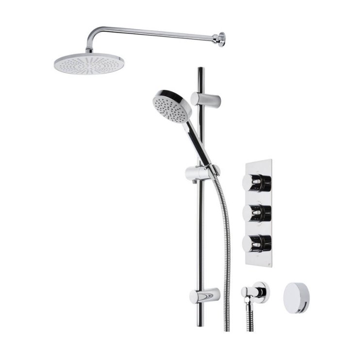 Roper Rhodes Event Round Triple Function Shower System - SVSET22