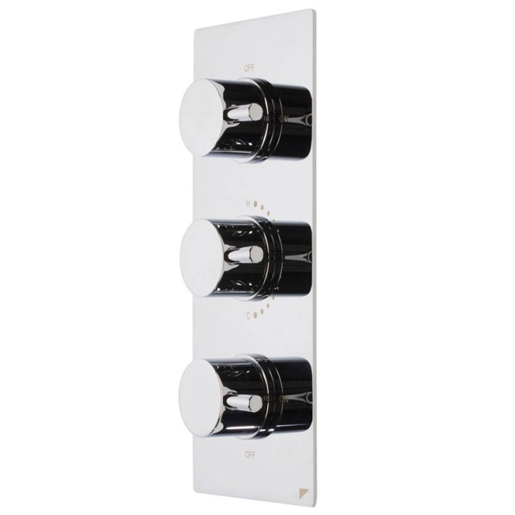 Roper Rhodes Event Thermostatic Round Triple Function Diverter Shower Valve