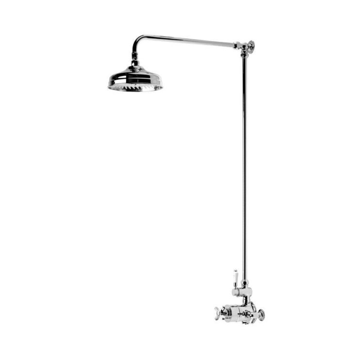 Roper Rhodes Wessex Single Function Exposed Shower System with Fixed Head