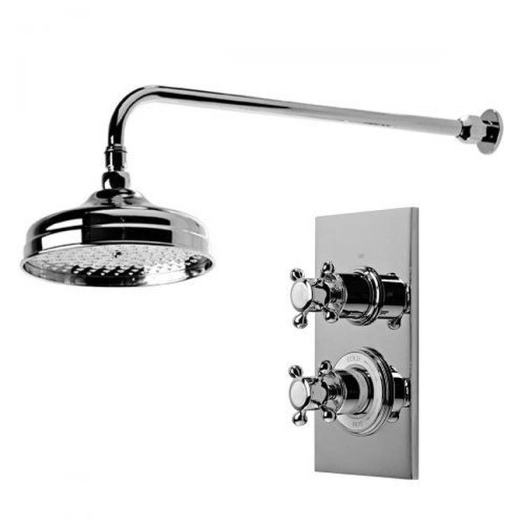 Roper Rhodes Henley Single Function Concealed Shower System with Fixed Head