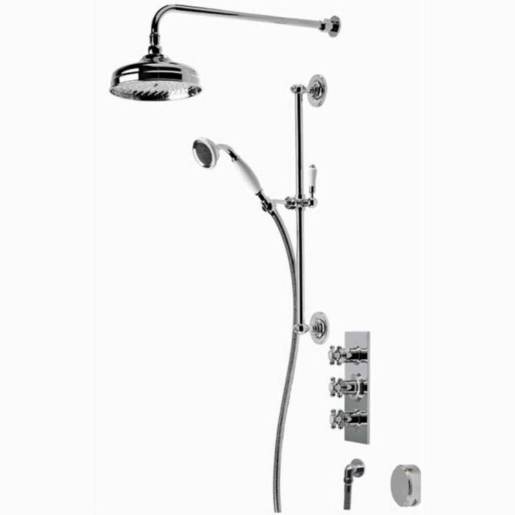 Roper Rhodes Henley Triple Function Concealed Diverter Shower System with Smartflow Bath Filler