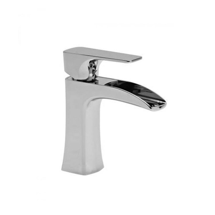 Roper Rhodes Sign Open Spout Mini Basin Mixer with Click Waste