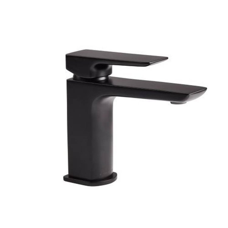 Roper Rhodes Elate Matt Black Basin Mixer with Click Waste