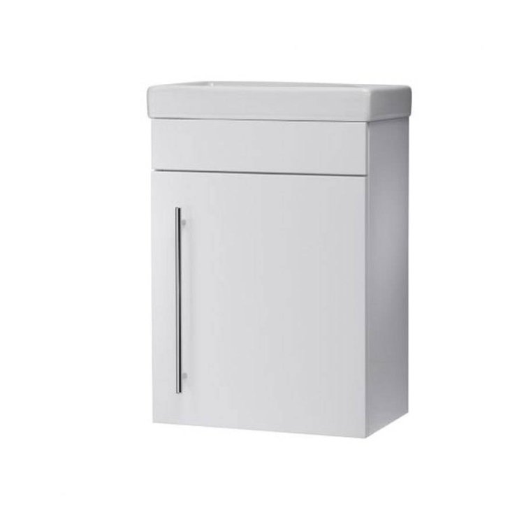 Roper Rhodes Scheme 450mm Gloss White Wall Mounted Basin Unit