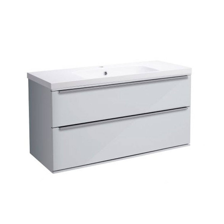 Roper-Rhodes-Scheme-1000mm-Gloss-Light-Grey-Wall-Mounted-Basin-Unit-with-Double-Drawer