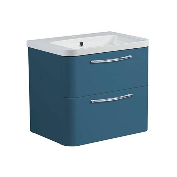 Roper-Rhodes-System-600mm-Derwent-Blue-Wall-Mounted-Basin-Unit-with-Double-Drawer