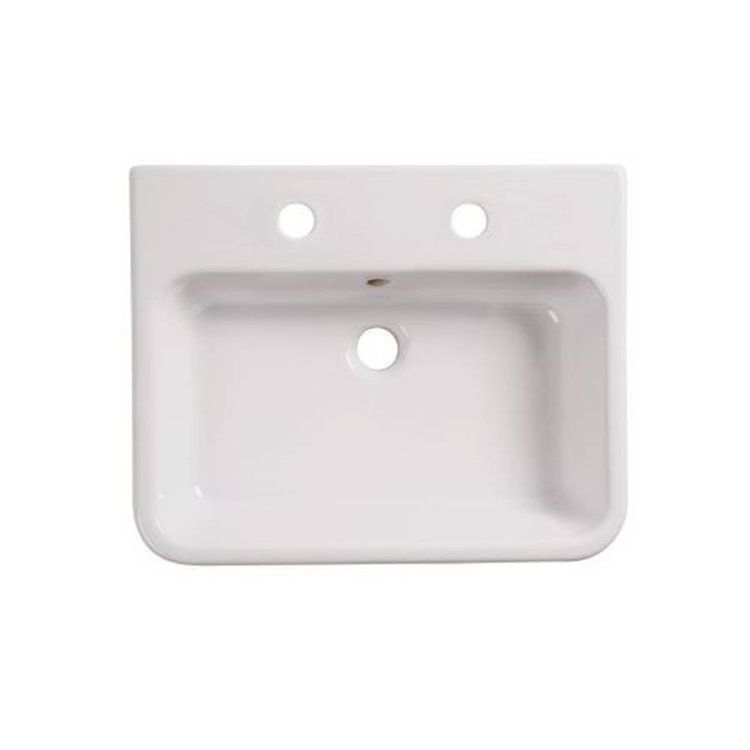 Roper Rhodes Hampton 575mm 2 Tap Hole Countertop Basin