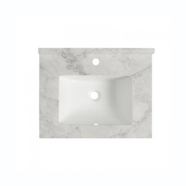 Roper Rhodes Hampton 600mm Carrara Strata Worktop & Upstand