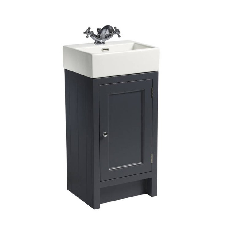 Roper Rhodes Hampton 400mm Slate Grey Cloakroom Vanity Unit & Basin