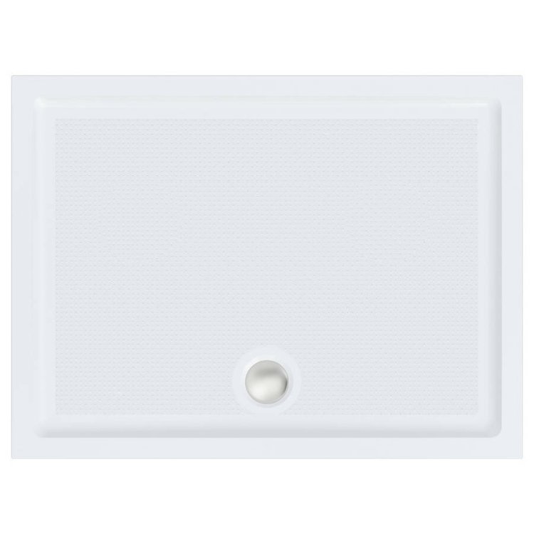 Roman Anti-Slip 1200 x 800mm Matt White Rectangular Shower Tray