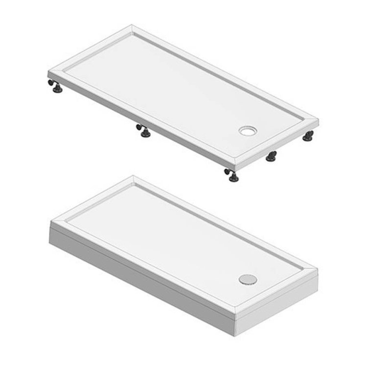 Roman White Plinth and Leg Standard Riser Kit