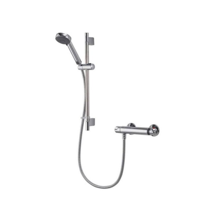 Aqualisa Midas 100 Bar Mixer Shower with Adjustable Head