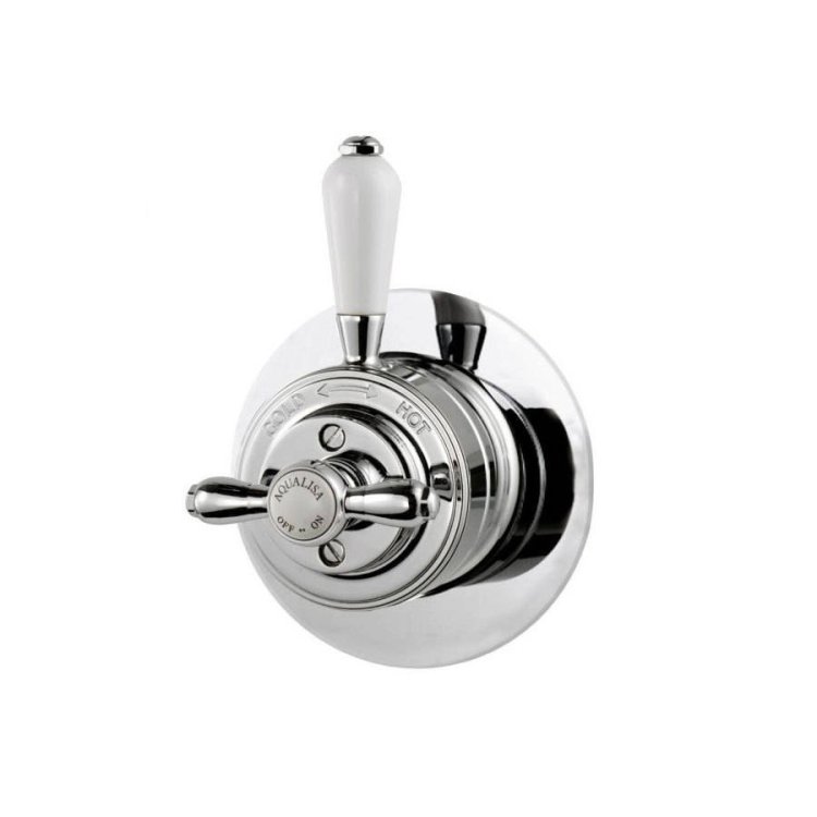 Aqualisa Aquatique Concealed Thermostatic Shower Mixer Valve - Chrome