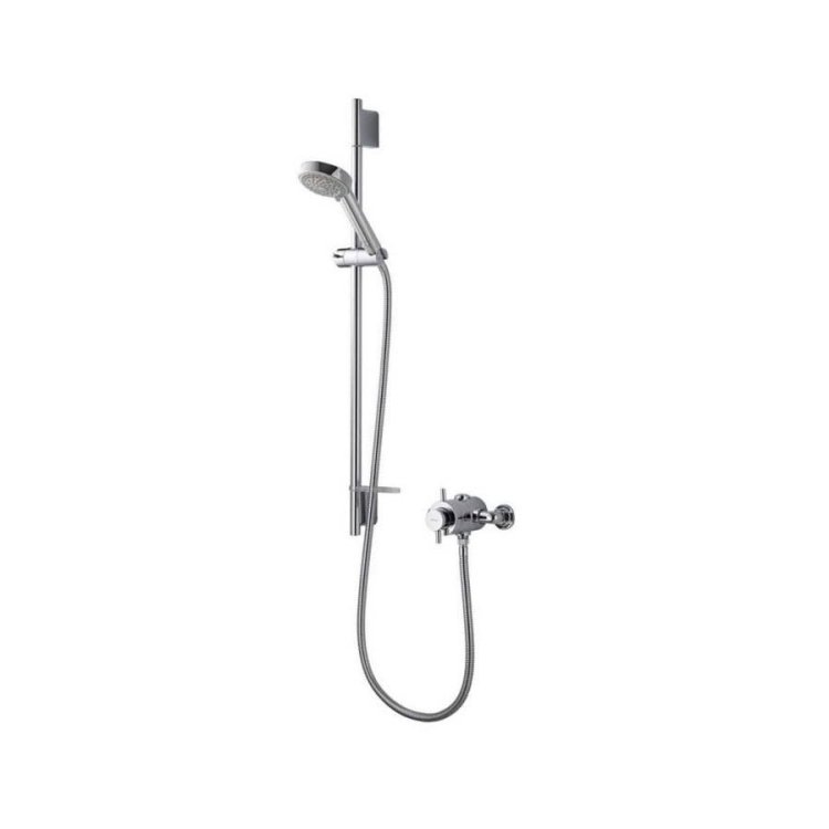 Aqualisa Aspire DL Exposed Mixer Shower with Adjustable Head