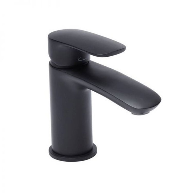 Tavistock Avid Black Basin Mixer with Click Waste