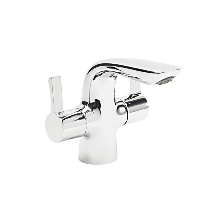 Tavistock Revive Chrome Basin Mixer with Click Waste