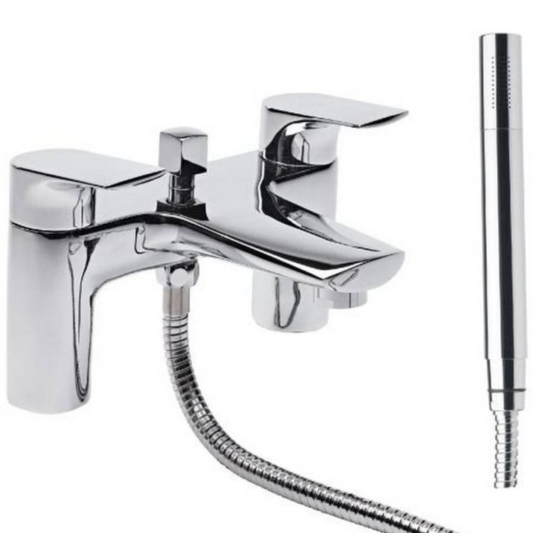 Tavistock Strike Chrome Bath Shower Mixer & Handset